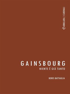 cover image of Gainsbourg